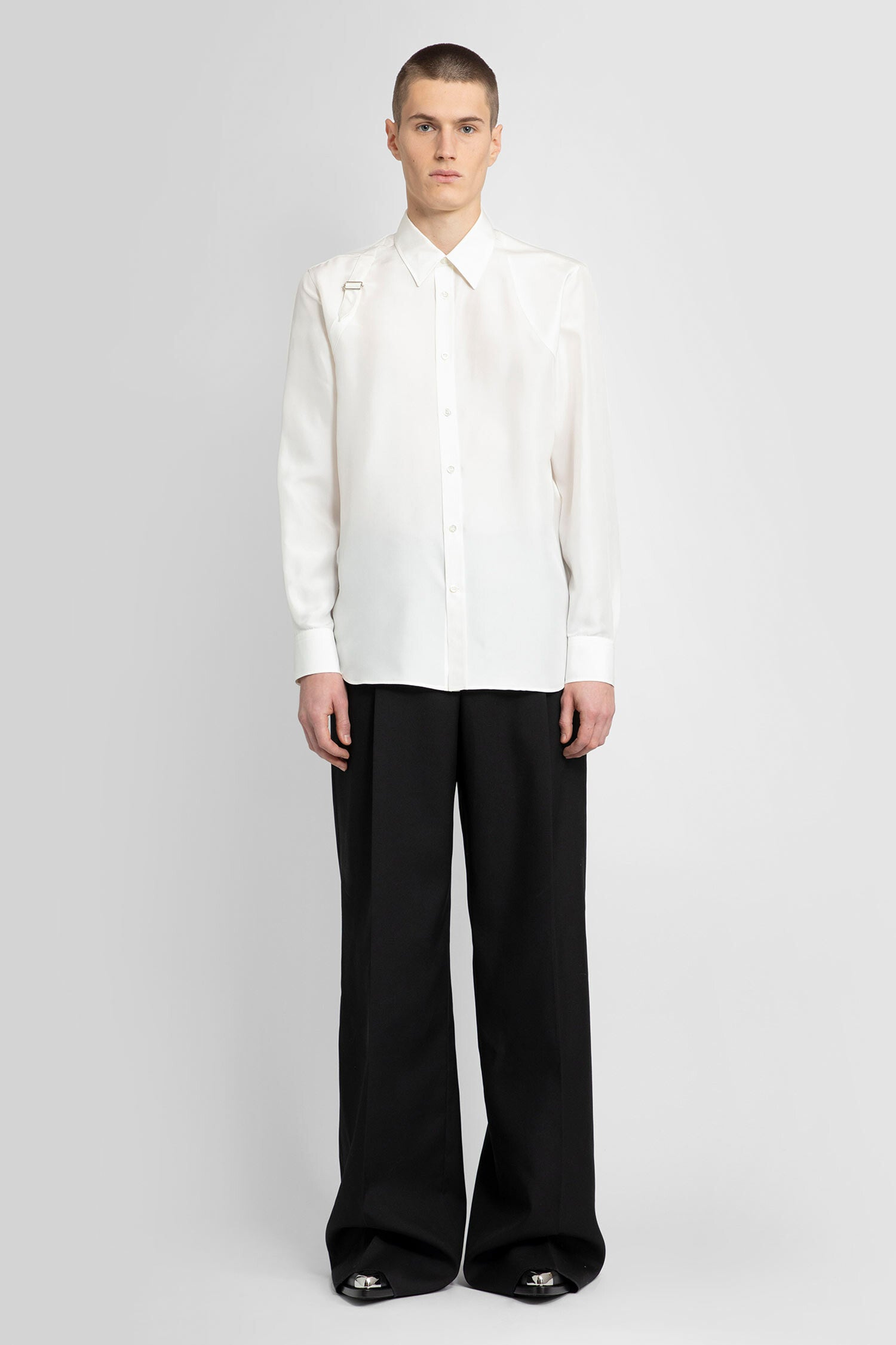 ALEXANDER MCQUEEN MAN WHITE SHIRTS