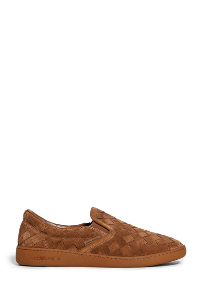 BOTTEGA VENETA MAN BROWN LOAFERS & FLATS