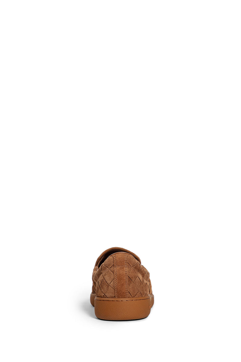 BOTTEGA VENETA MAN BROWN LOAFERS & FLATS