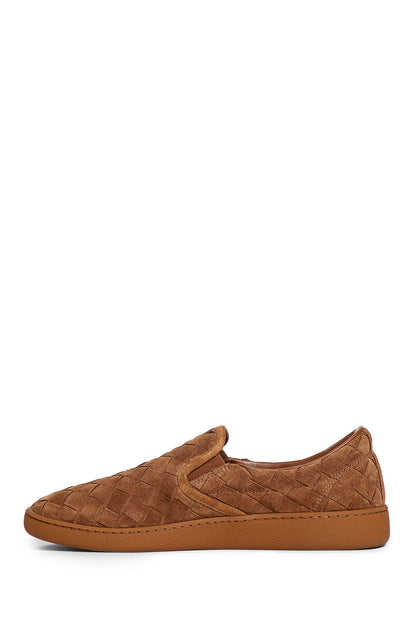 BOTTEGA VENETA MAN BROWN LOAFERS & FLATS