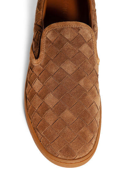 BOTTEGA VENETA MAN BROWN LOAFERS & FLATS