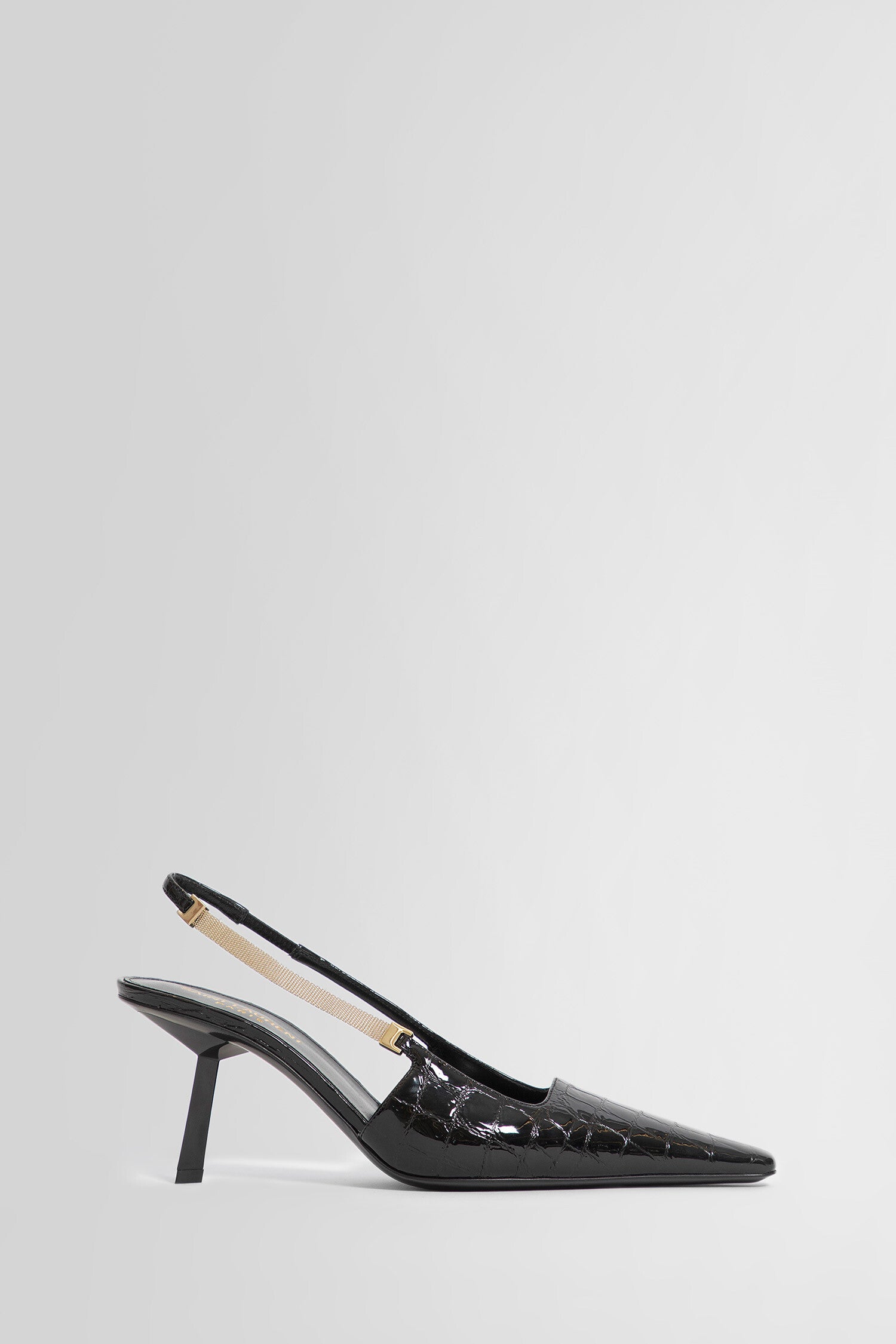 SAINT LAURENT WOMAN BLACK PUMPS