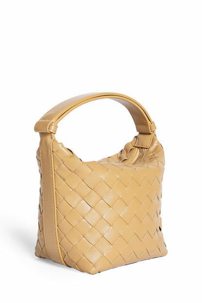 BOTTEGA VENETA WOMAN BEIGE TOP HANDLE BAGS