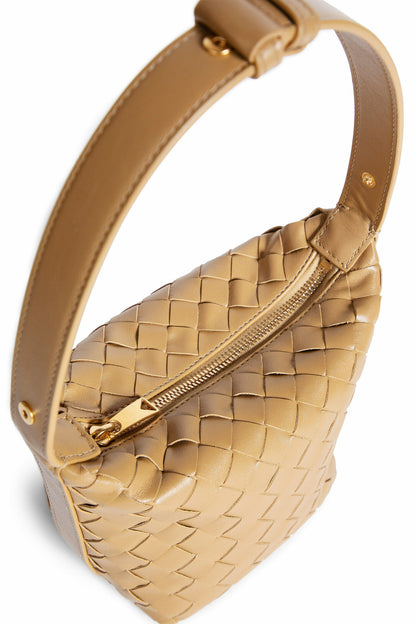 BOTTEGA VENETA WOMAN BEIGE TOP HANDLE BAGS