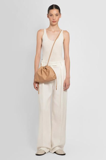 THE ROW WOMAN OFF-WHITE TROUSERS