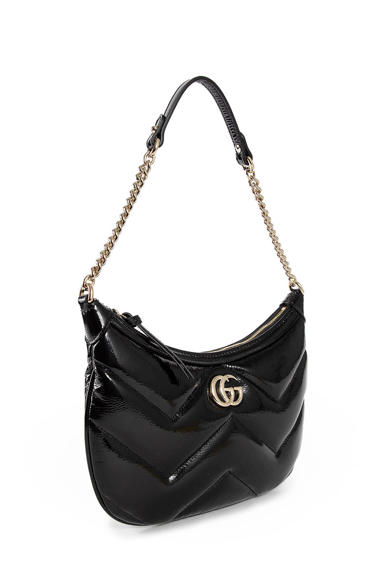 GUCCI WOMAN BLACK SHOULDER BAGS