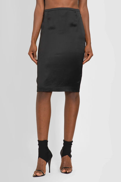 Antonioli SAINT LAURENT WOMAN BLACK SKIRTS