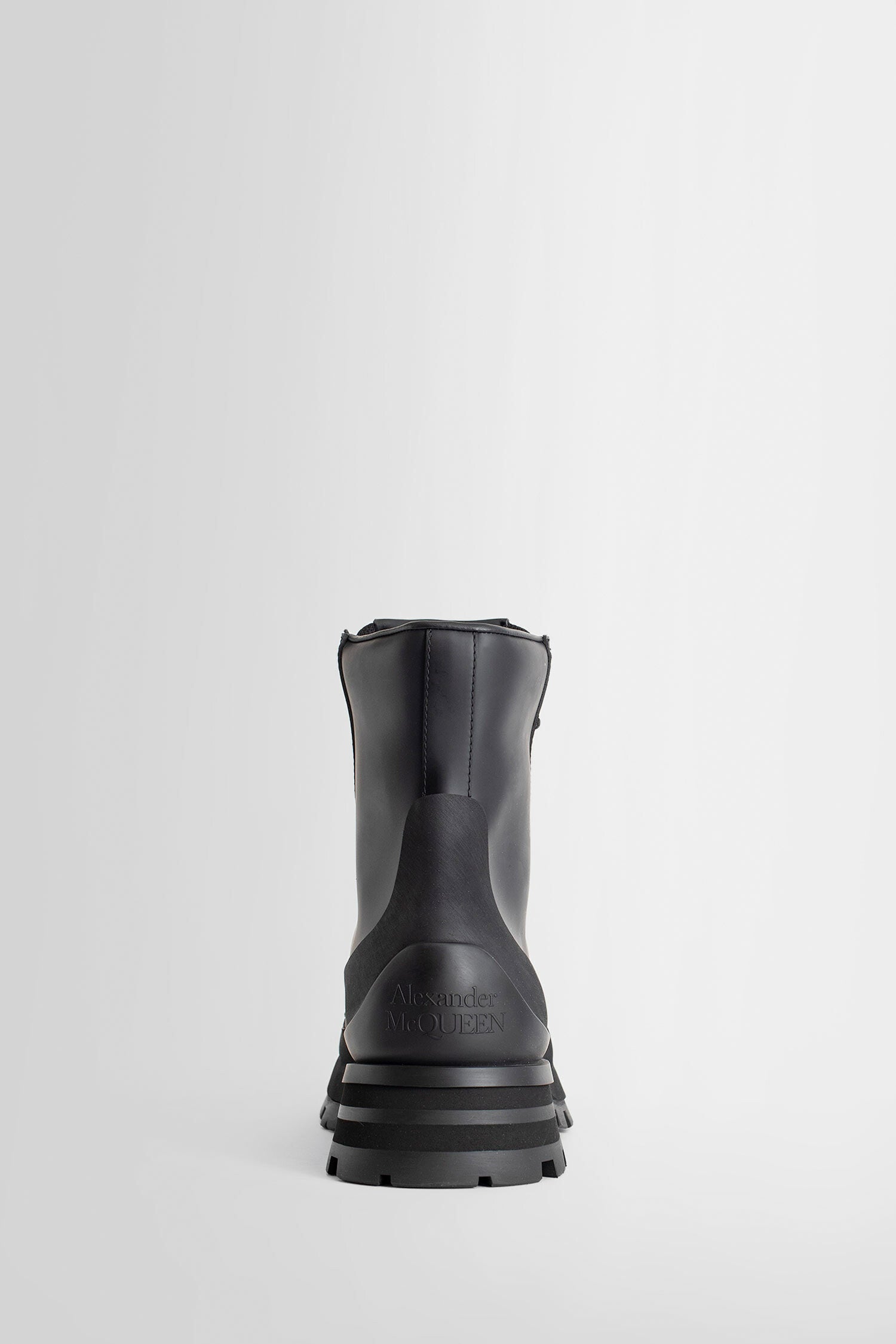 ALEXANDER MCQUEEN MAN BLACK BOOTS