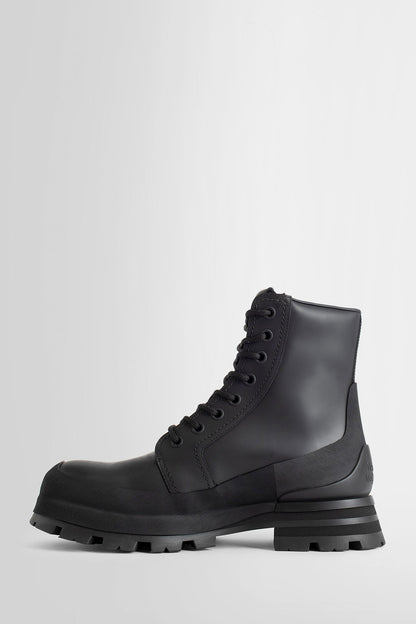 ALEXANDER MCQUEEN MAN BLACK BOOTS