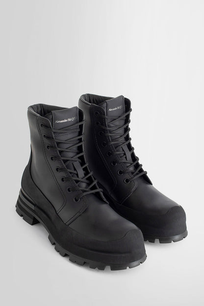 ALEXANDER MCQUEEN MAN BLACK BOOTS