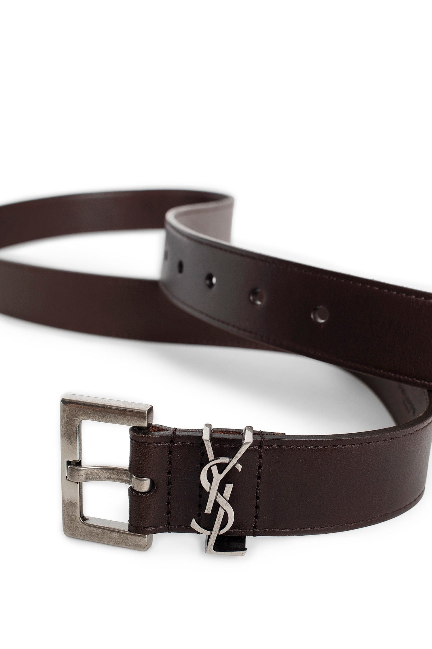 SAINT LAURENT MAN BLACK BELTS