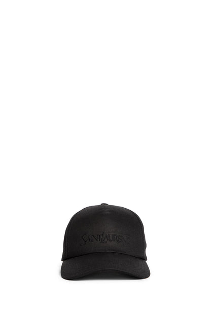 SAINT LAURENT MAN BLACK HATS