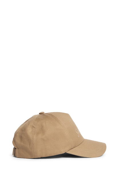 SAINT LAURENT UNISEX BEIGE HATS