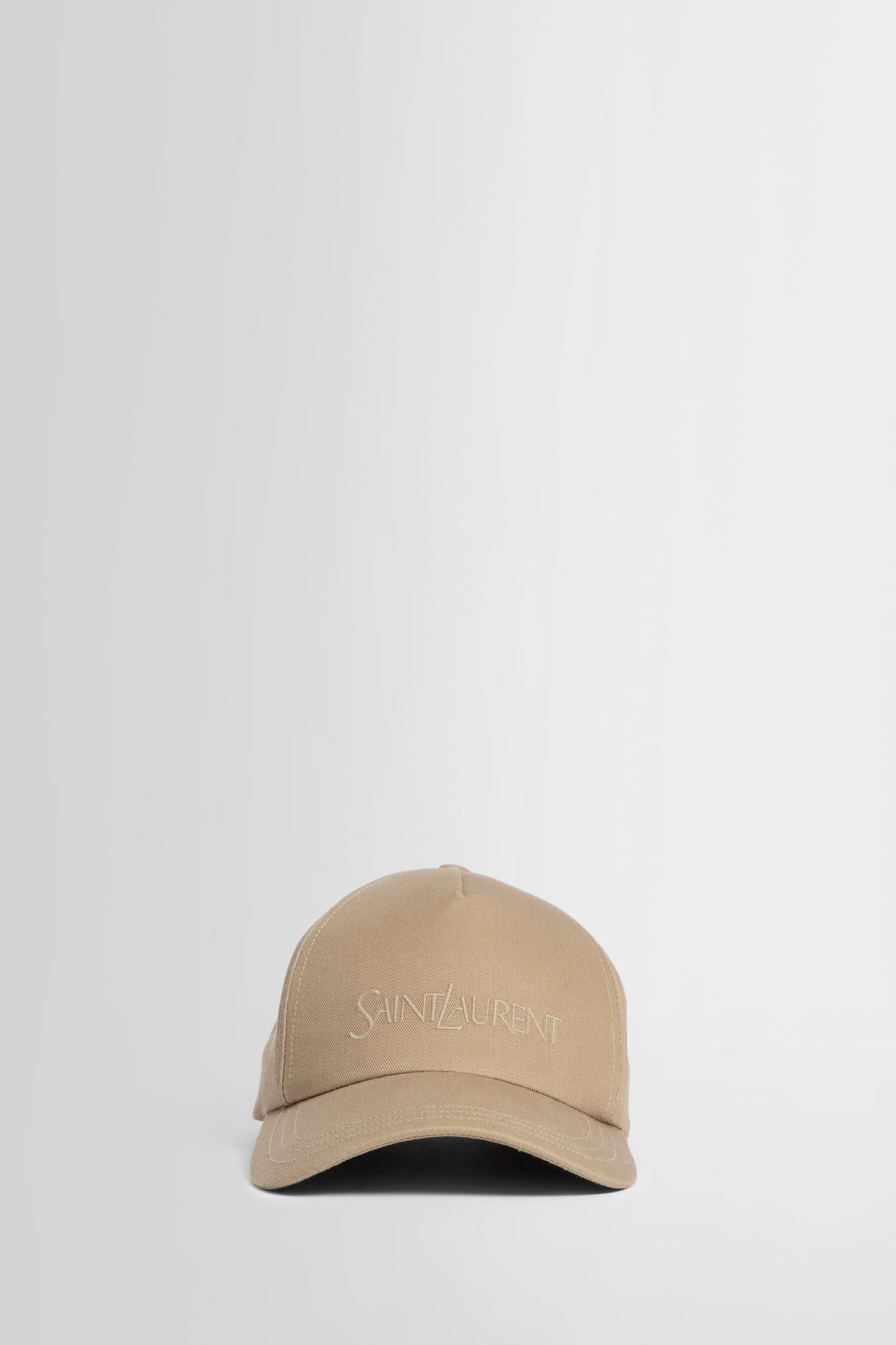 SAINT LAURENT UNISEX BEIGE HATS