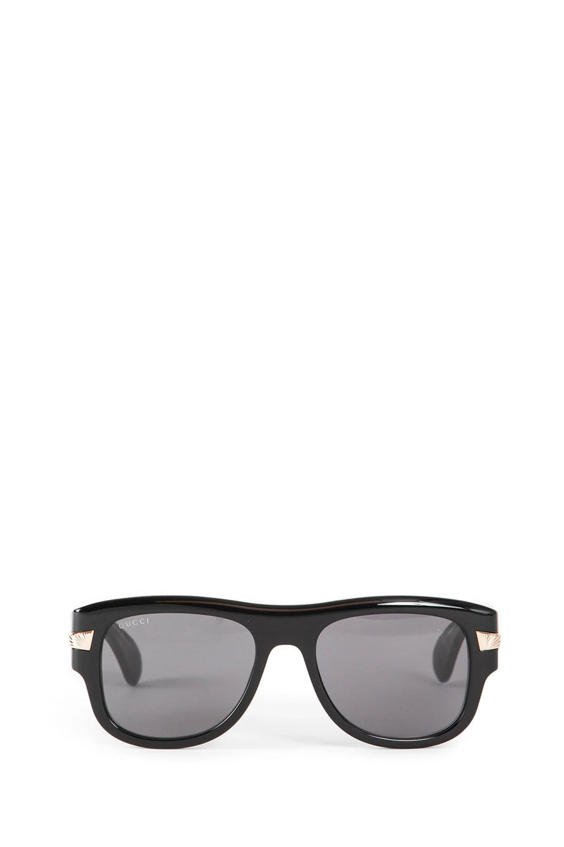GUCCI GUCCI MAN BLACK EYEWEAR man