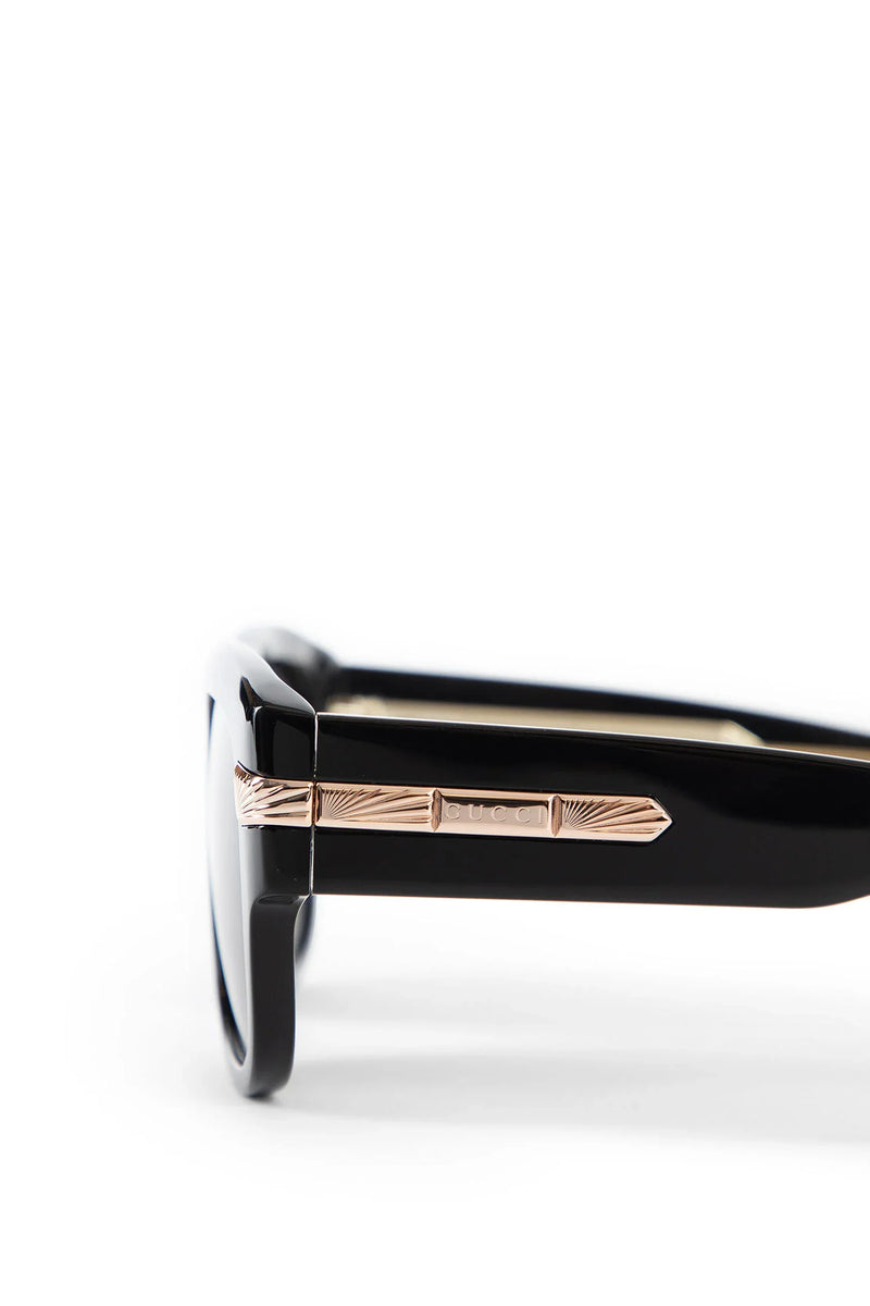 GUCCI GUCCI MAN BLACK EYEWEAR man
