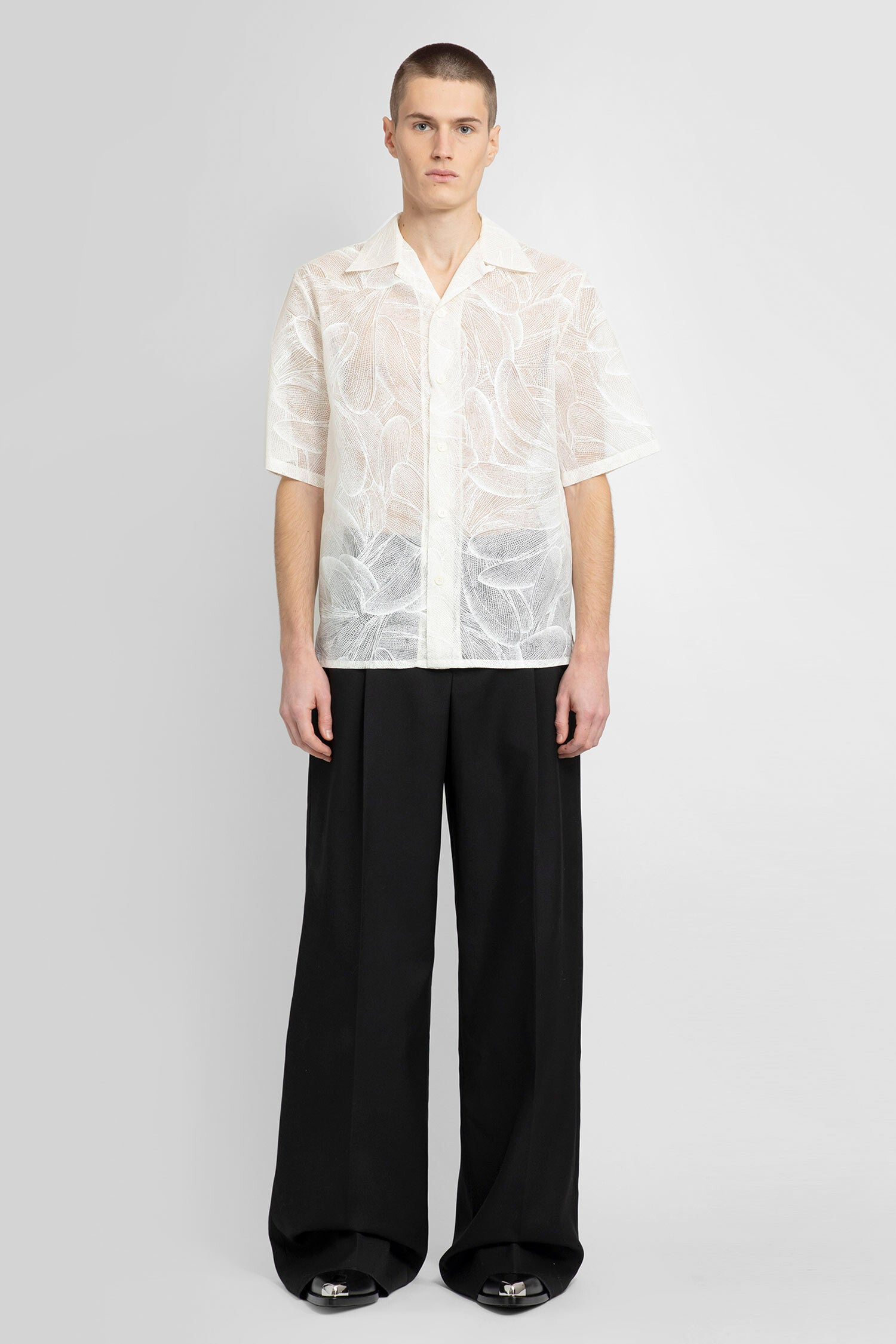 ALEXANDER MCQUEEN MAN WHITE SHIRTS