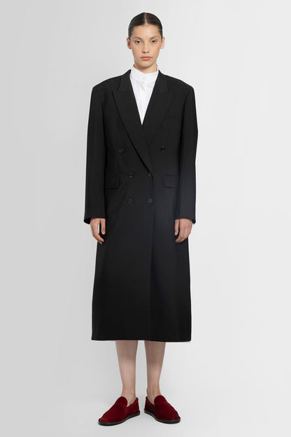 THE ROW WOMAN BLACK COATS