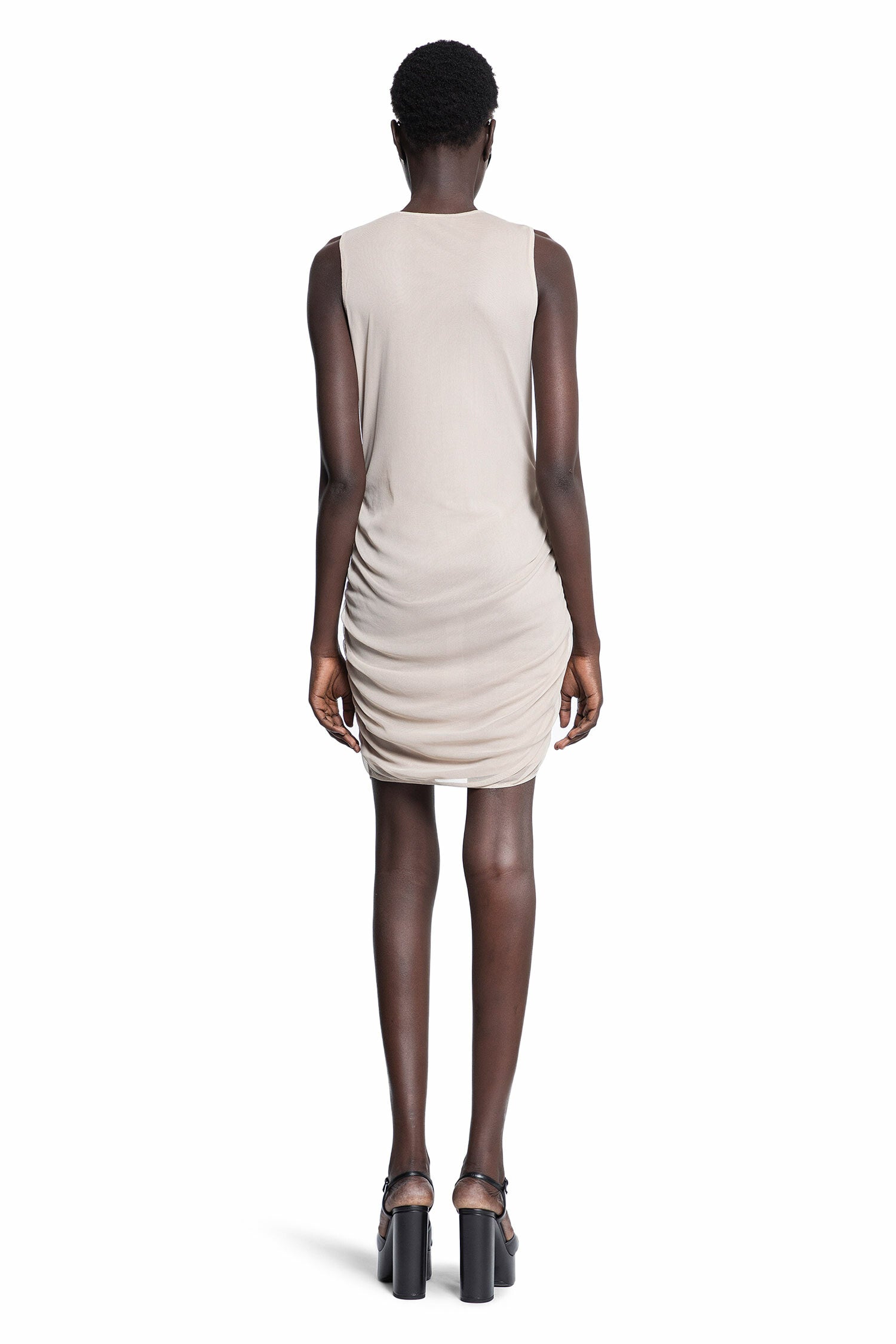 SAINT LAURENT WOMAN BEIGE DRESSES