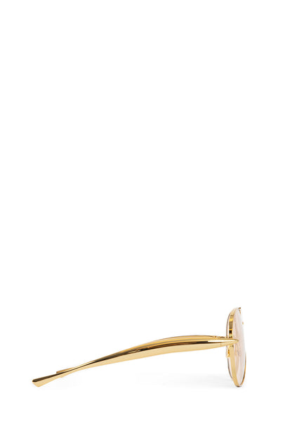 BOTTEGA VENETA UNISEX GOLD EYEWEAR