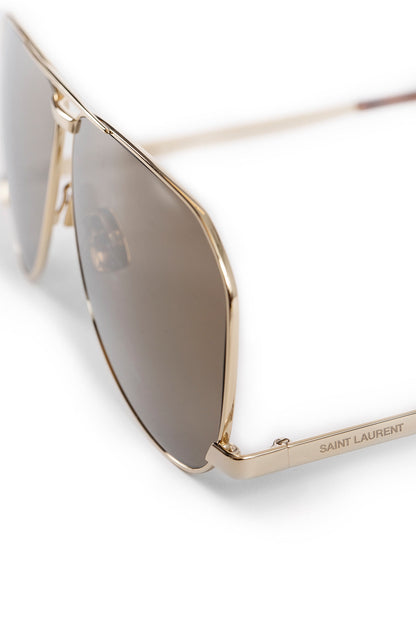 SAINT LAURENT WOMAN GOLD EYEWEAR