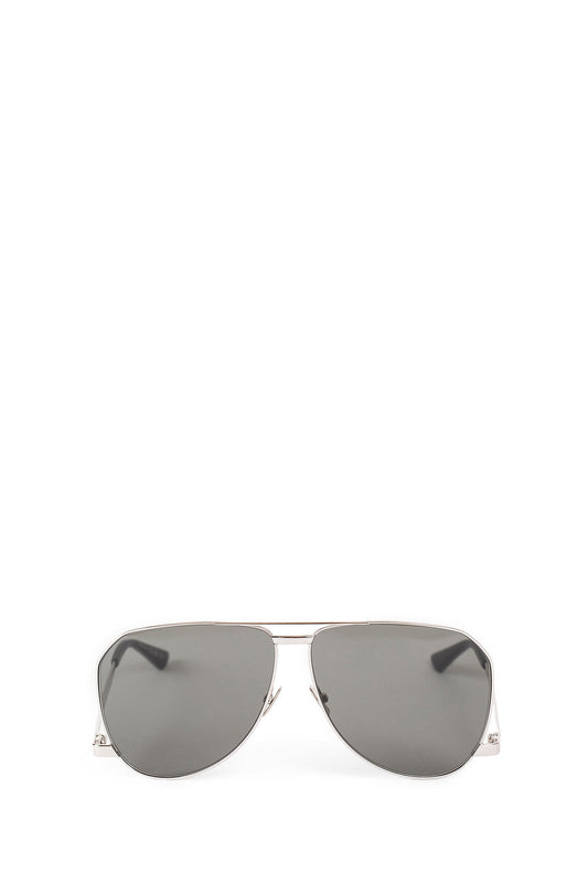 SAINT LAURENT WOMAN SILVER EYEWEAR