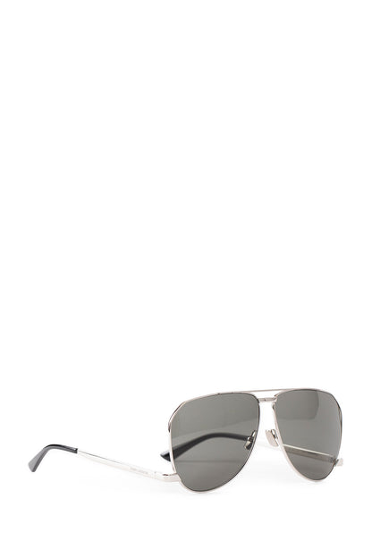 SAINT LAURENT WOMAN SILVER EYEWEAR