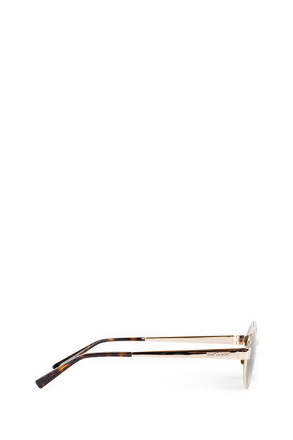 SAINT LAURENT WOMAN GOLD EYEWEAR