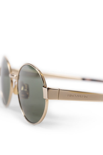 SAINT LAURENT WOMAN GOLD EYEWEAR