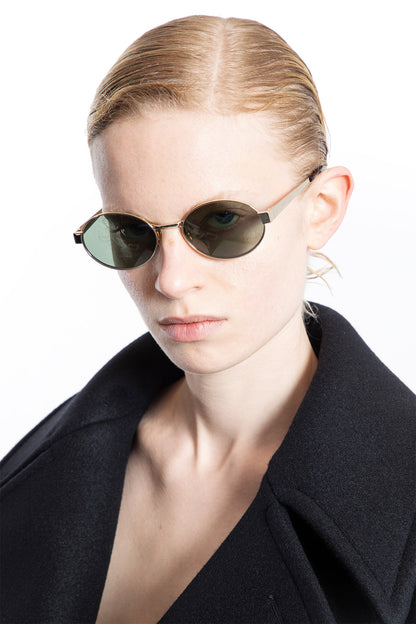 SAINT LAURENT WOMAN GOLD EYEWEAR