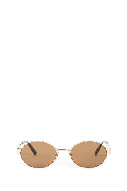 Antonioli SAINT LAURENT WOMAN GOLD EYEWEAR