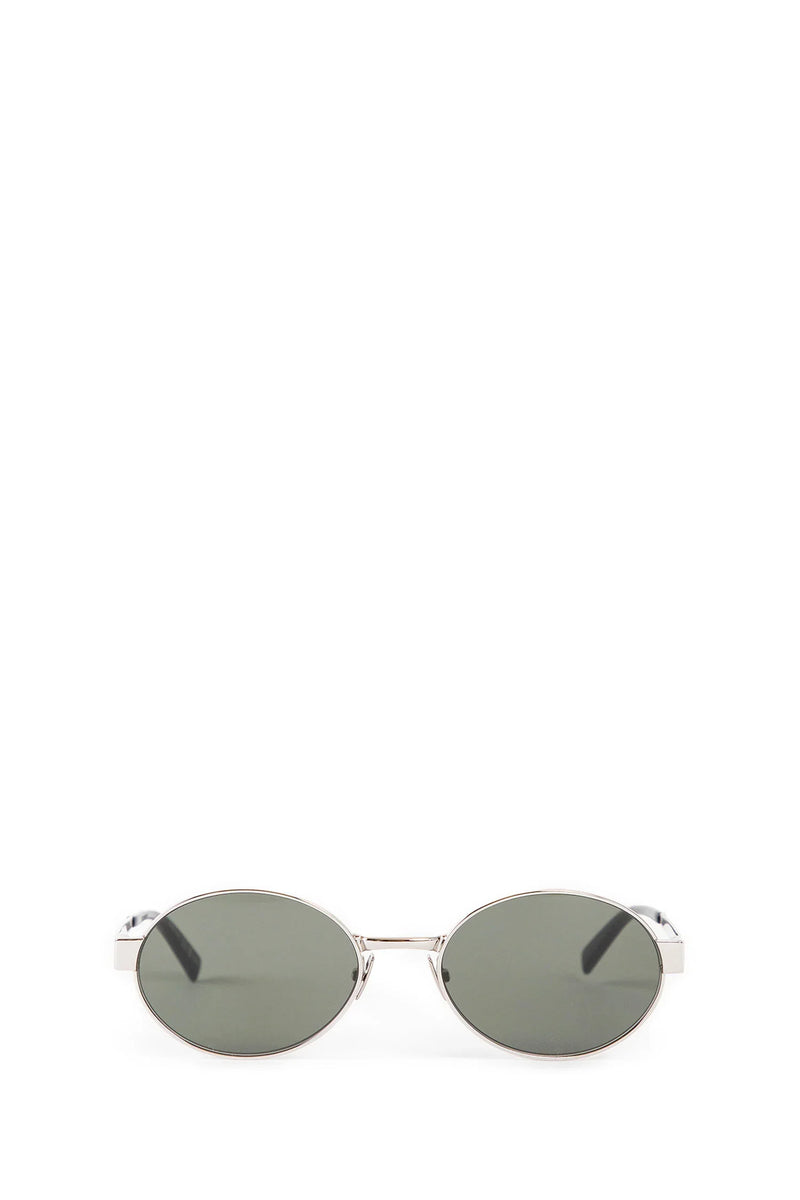 SAINT LAURENT WOMAN SILVER EYEWEAR - Antonioli.eu