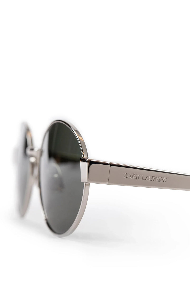 SAINT LAURENT WOMAN SILVER EYEWEAR - Antonioli.eu