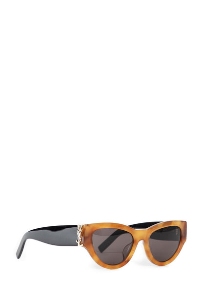 SAINT LAURENT WOMAN BROWN EYEWEAR