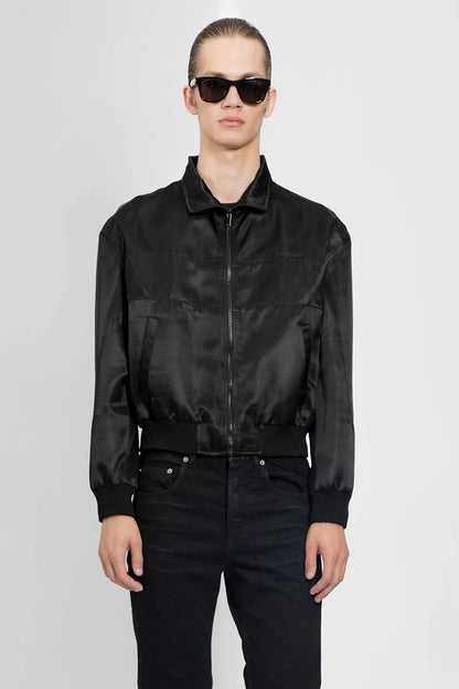 Antonioli SAINT LAURENT MAN BLACK JACKETS