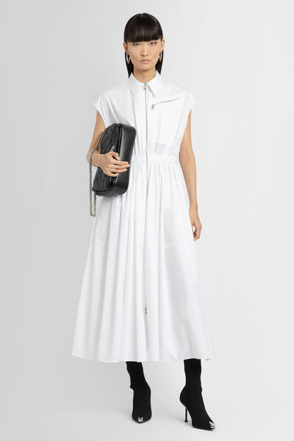 ALEXANDER MCQUEEN WOMAN WHITE DRESSES