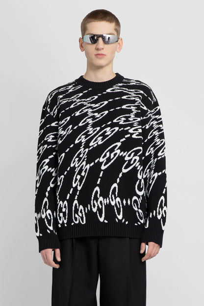 Antonioli GUCCI MAN BLACK&WHITE KNITWEAR