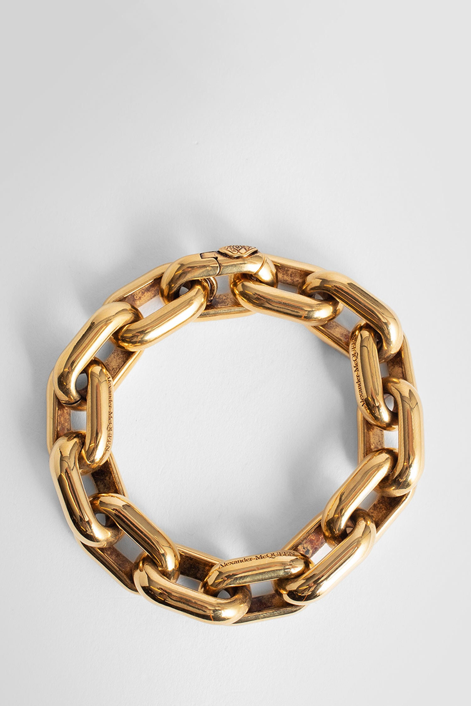 ALEXANDER MCQUEEN WOMAN GOLD JEWELLERY