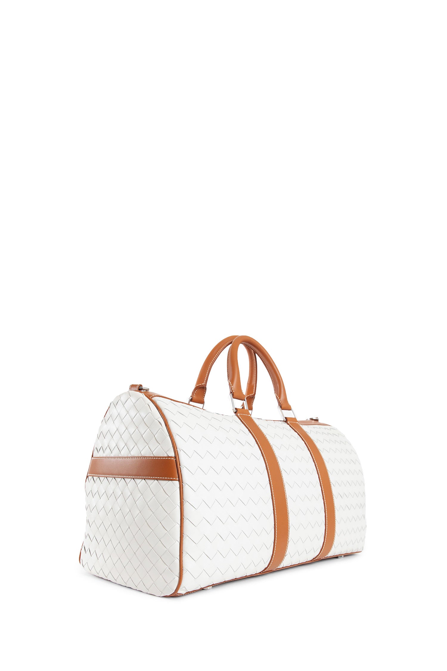 BOTTEGA VENETA MAN WHITE BACKPACKS & TRAVEL BAGS