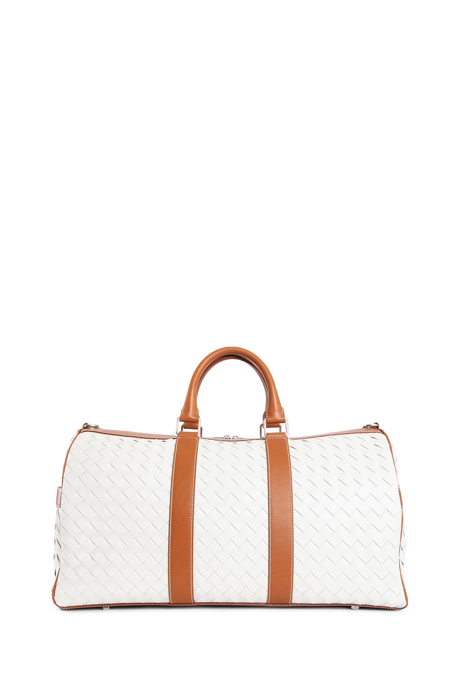 BOTTEGA VENETA MAN WHITE BACKPACKS & TRAVEL BAGS