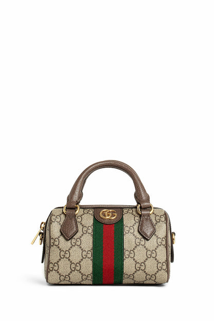 GUCCI WOMAN BEIGE TOP HANDLE BAGS