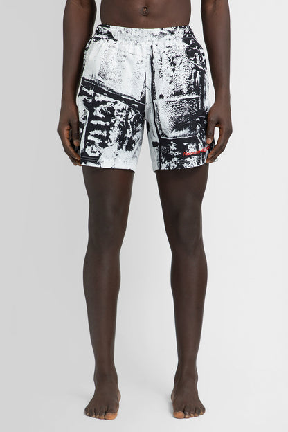 Antonioli ALEXANDER MCQUEEN MAN BLACK&WHITE SWIMWEAR