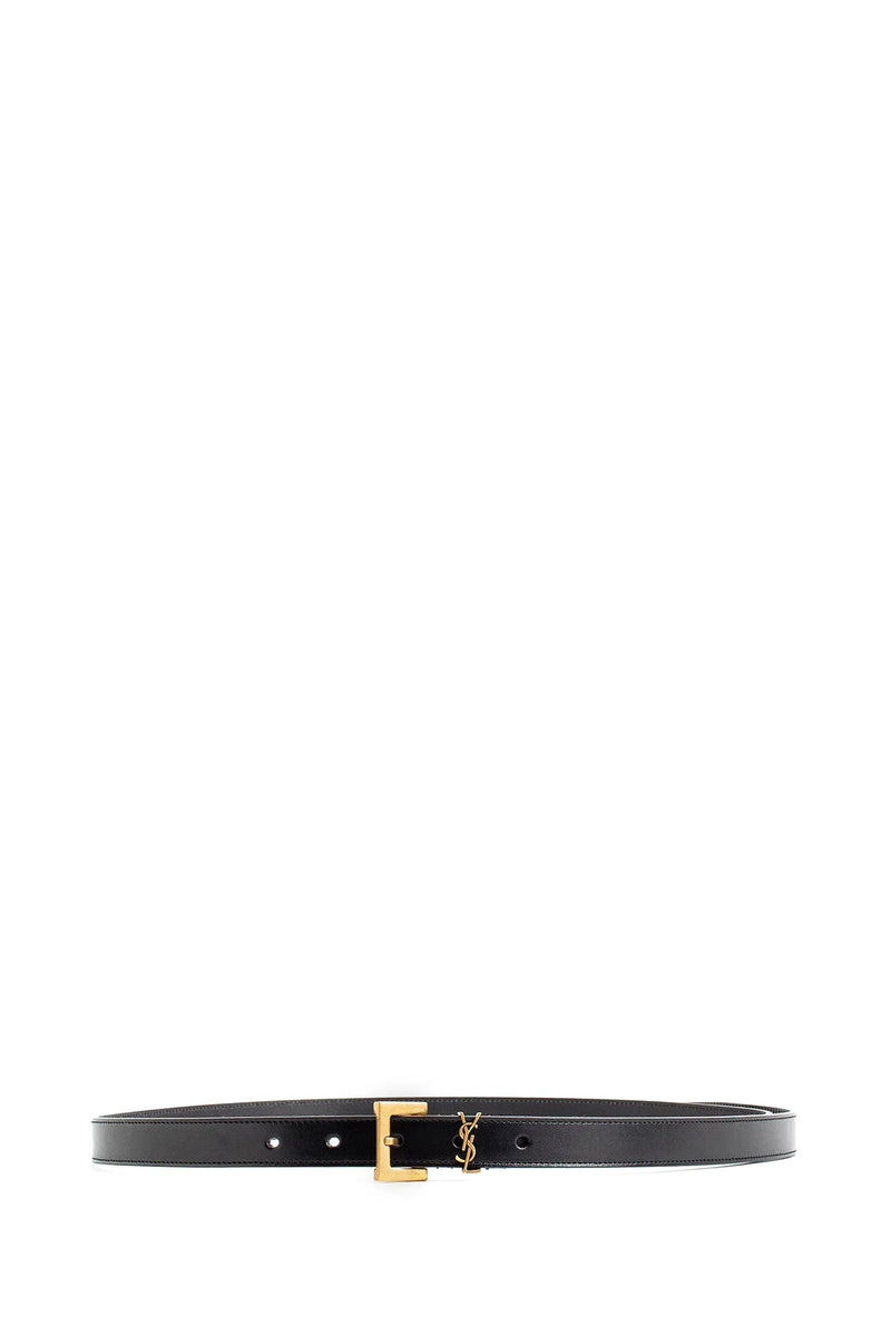 SAINT LAURENT Cassandre thin belt woman