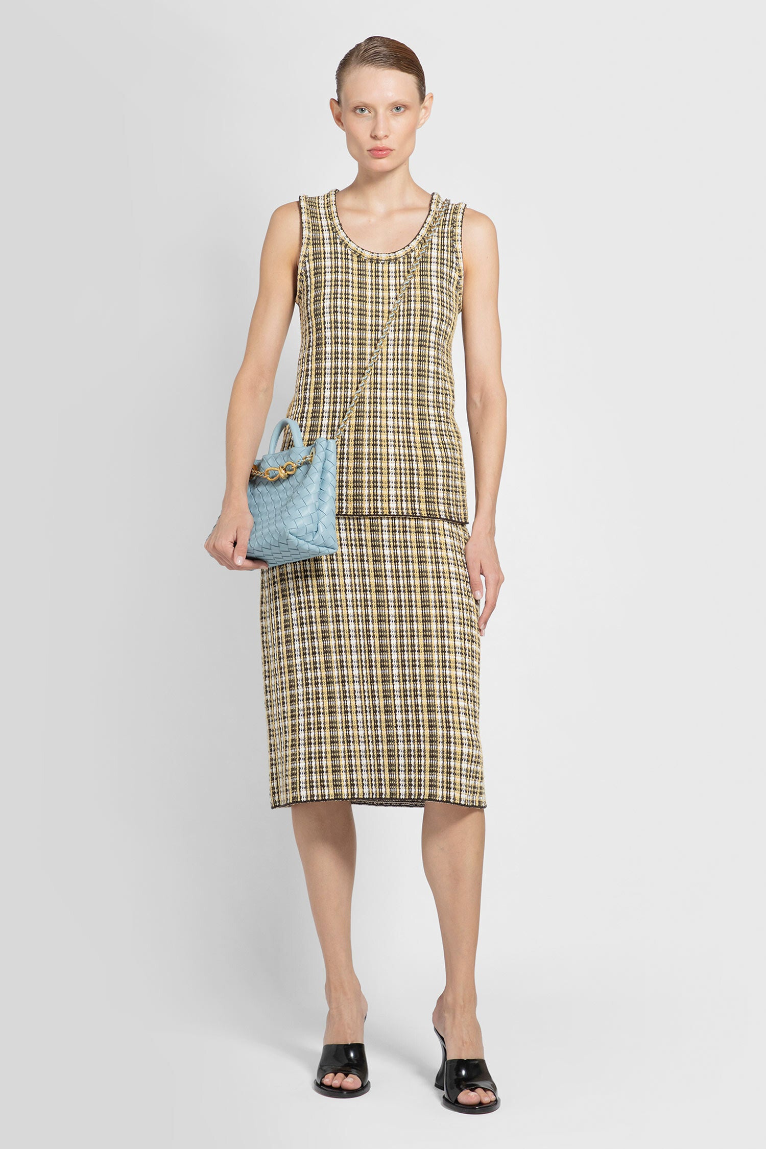 BOTTEGA VENETA WOMAN MULTICOLOR SKIRTS