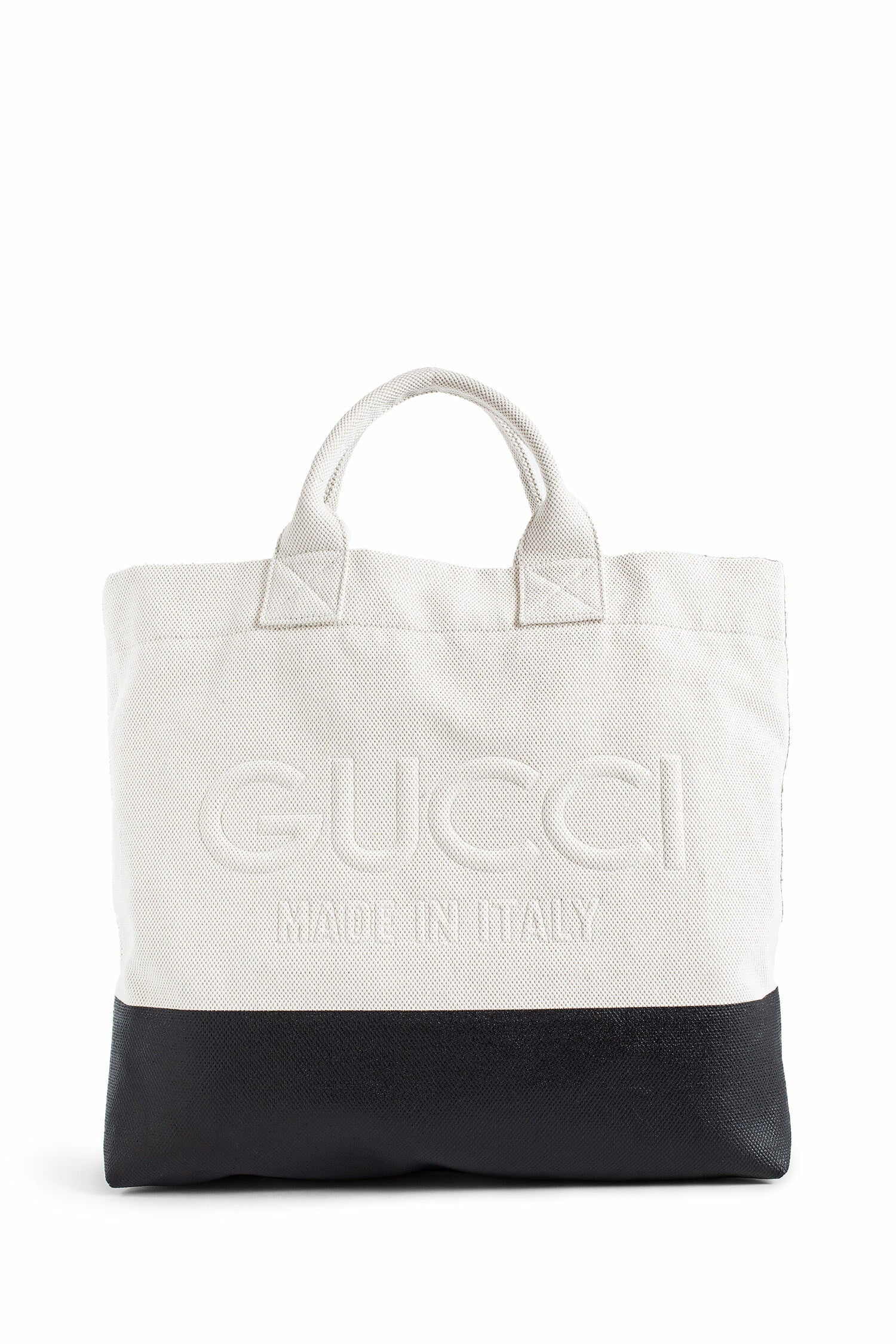 GUCCI MAN BLACK&WHITE TOTE BAGS