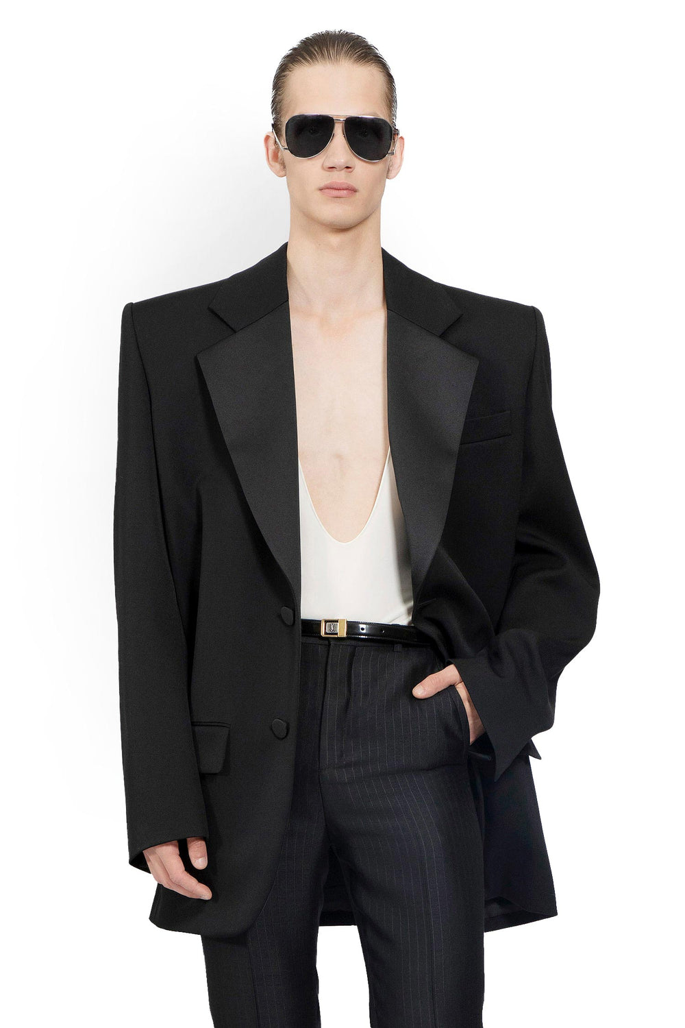 SAINT LAURENT Oversized Tuxedo Blazer man