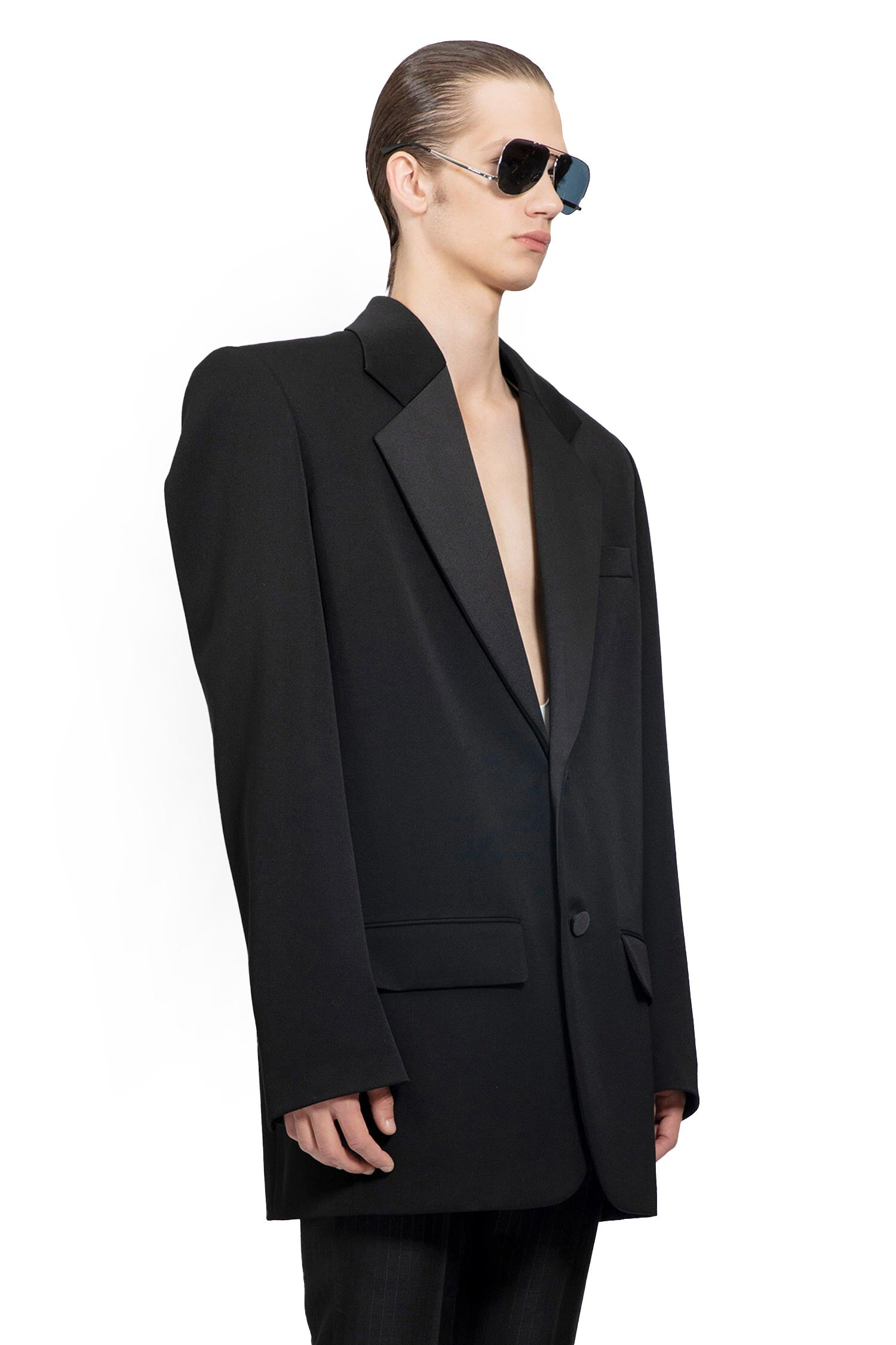 Oversized Tuxedo Blazer