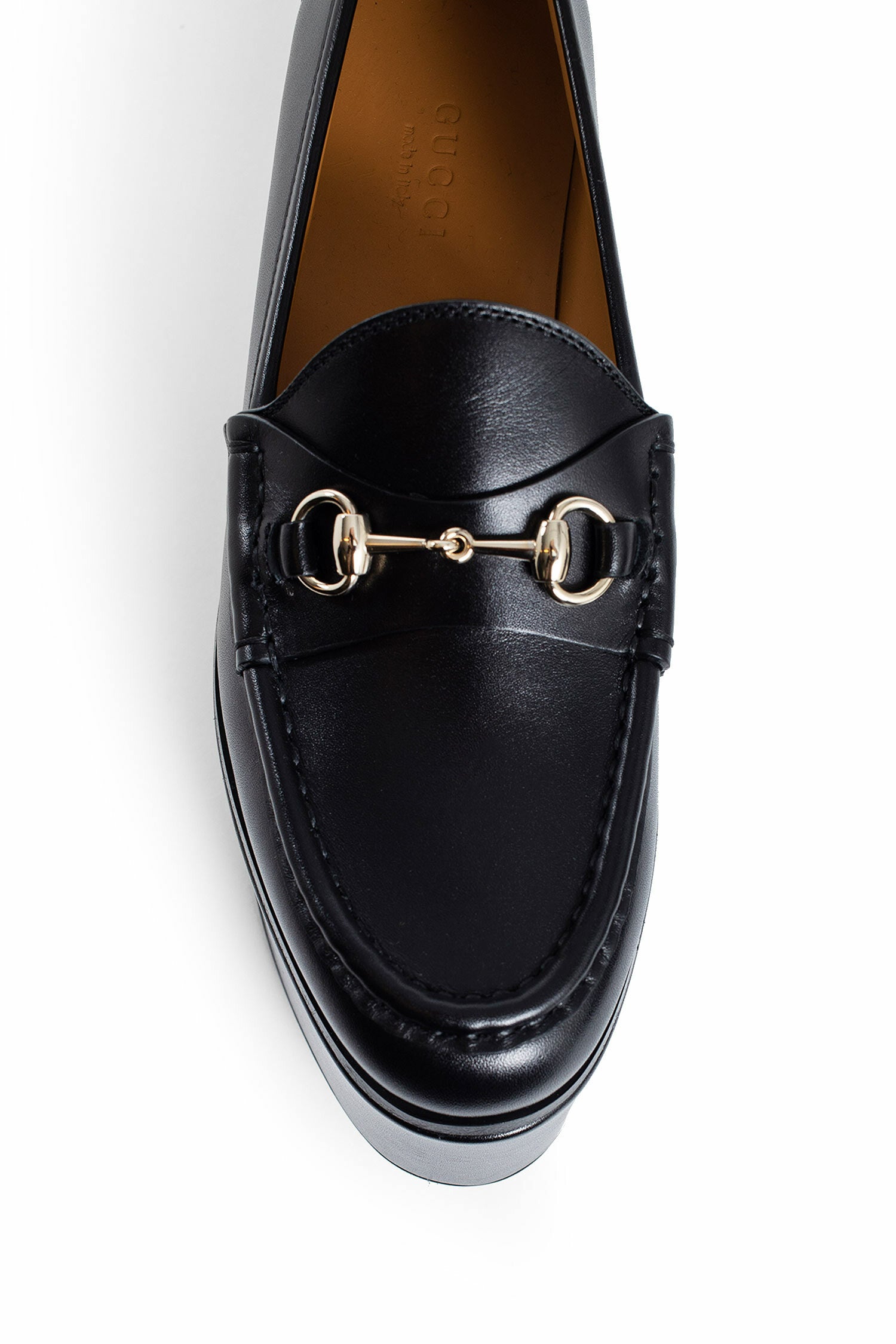 GUCCI WOMAN BLACK LOAFERS & FLATS