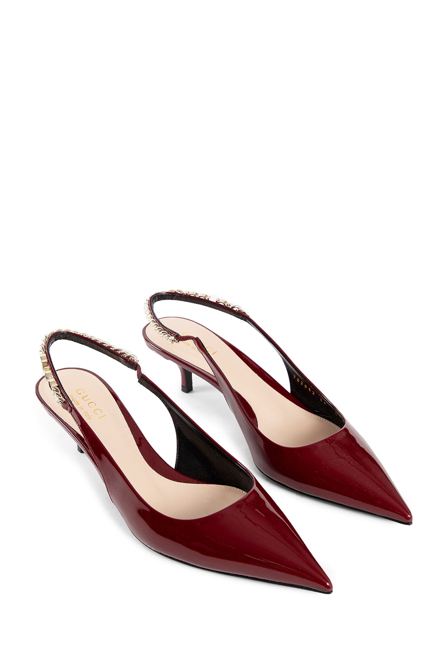 GUCCI WOMAN RED PUMPS