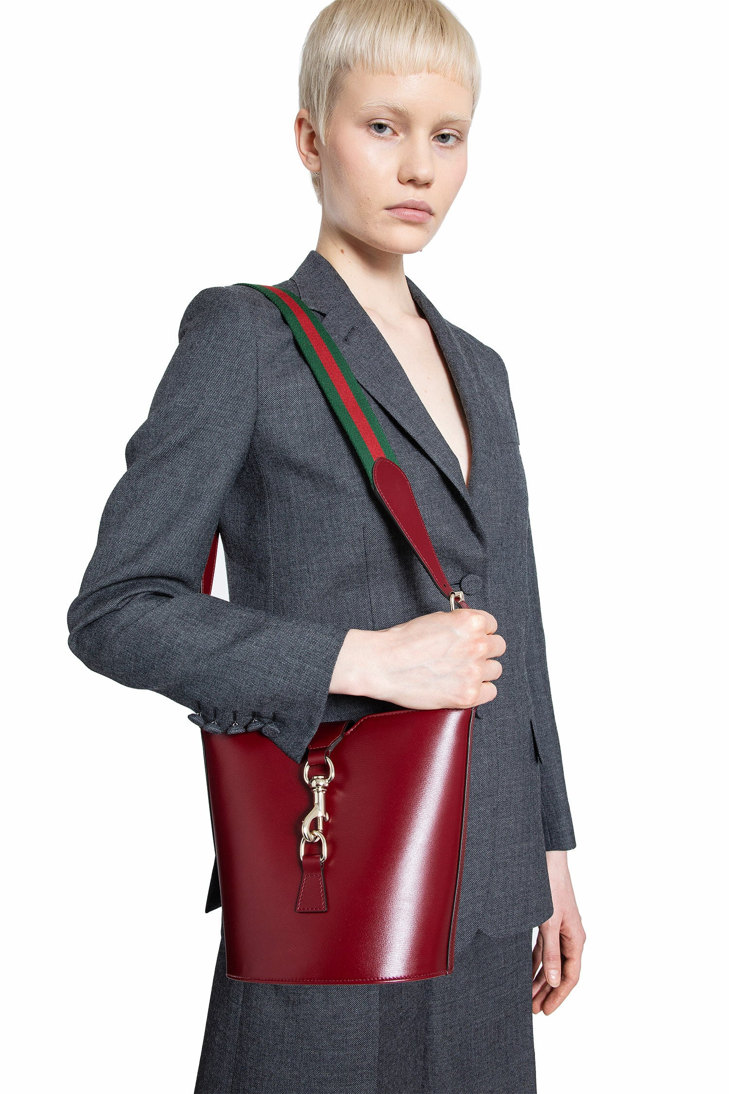 GUCCI WOMAN RED CROSSBODY BAGS